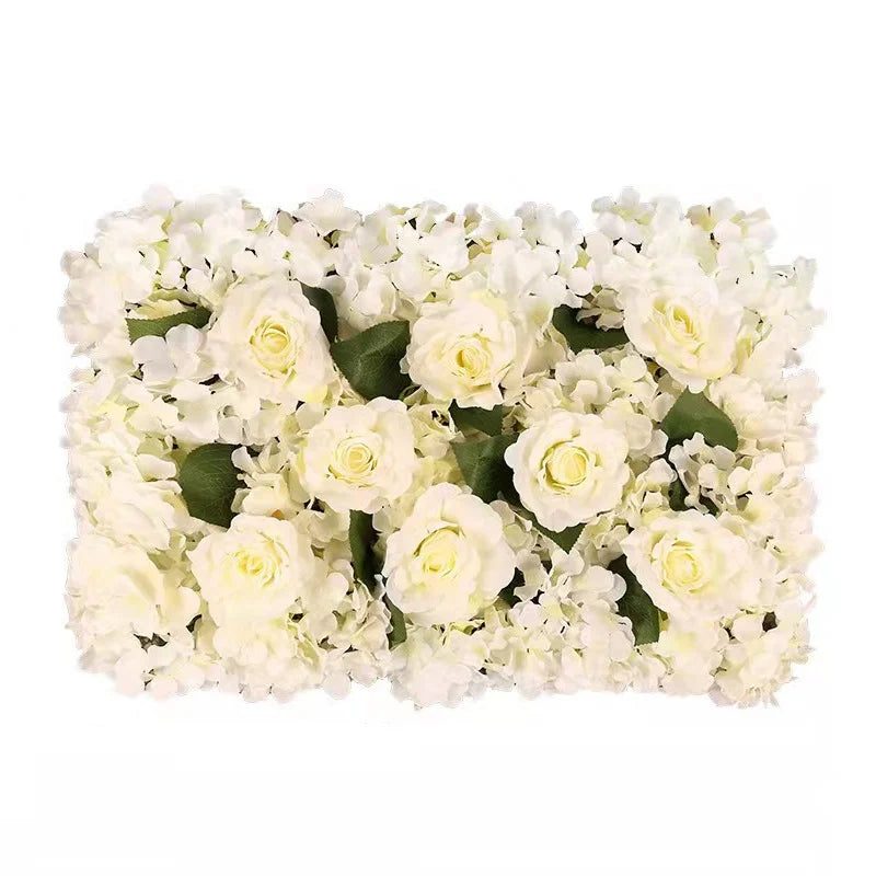 2026 Hot Sale Artificial White Floral Wall for Wedding