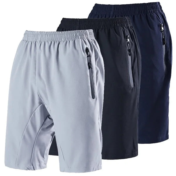 Summer Mens Casual Shorts Loose Cotton Movement Dry Quickly Fitness Shorts
