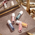 OEM Christmas Luxury Moisturizing Scented Lip Oils with Lip Gloss Base Oil Pigmented Lip Oil