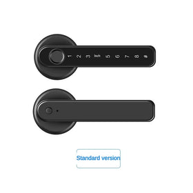For Roeasy Smart Door Lock with Keyless Fingerprint & Password Recognition Modern Keyless Handle for Hotels & Villas