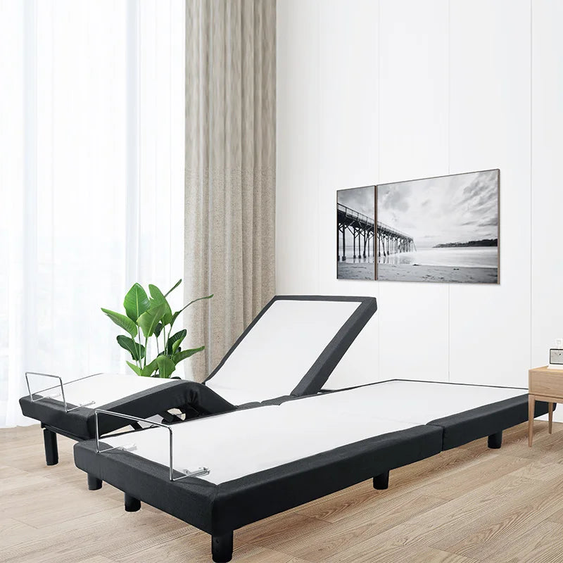 Electric Modern Twin Queen King Size Adjustable Bed with Storage Massage Foldable Design Sofa Bed 2-Year Warranty