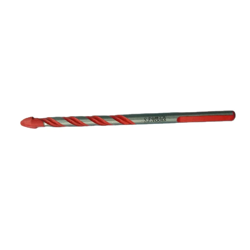 Factory Direct Sale Ceramic Tile Wall Marble Triangle Twist Drill Carbide Drill Bit 6mm X 100mm High Wear Resistance