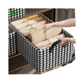 Portable Foldable Storage Box Organizer Non-Woven Fabric Square Home Quilt Clothes Storage Tidy Suitcase Storage Container Bag