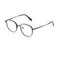 Custom Made High Quality Gold Optical Titanium Black Full Frames Eyeglasses for Men Diamond Face Shape Match MegaBDM