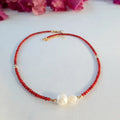 Ins Hot Selling Wish Pearl Choker Women Gold Plated Necklace With Pearls Wholesale