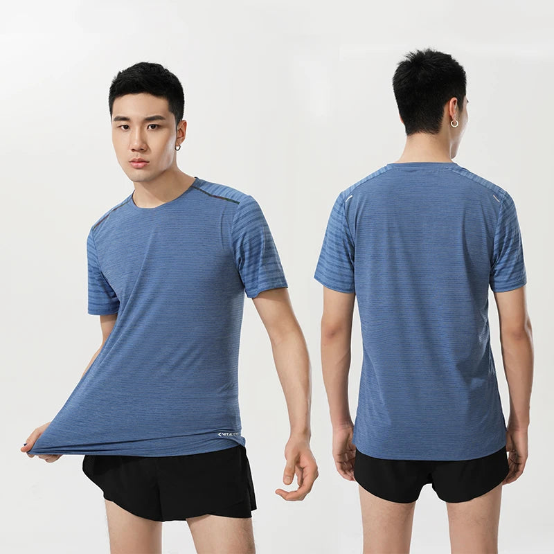Newest Design Bulk Stock Loose Sport t Shirt Men Outdoor Sport Daily Printed t Shirts With Custom logo