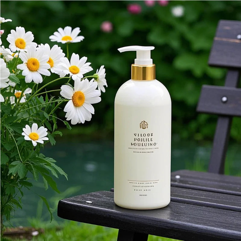 500ml  Hotel Hand  Soap Shampoo White Plastic PET Bottle with Gold Pump
