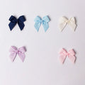 200 Pcs/pack Satin Ribbon Bows DIY Craft Christmas Party Decor Gift Packing Bowknots Sewing Headwear Materials