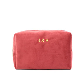 Designed Wholesale Velvet Travel Cosmetic Bag Customizable Makeup Organizer Supplier Luxury Toilet Bags for Women