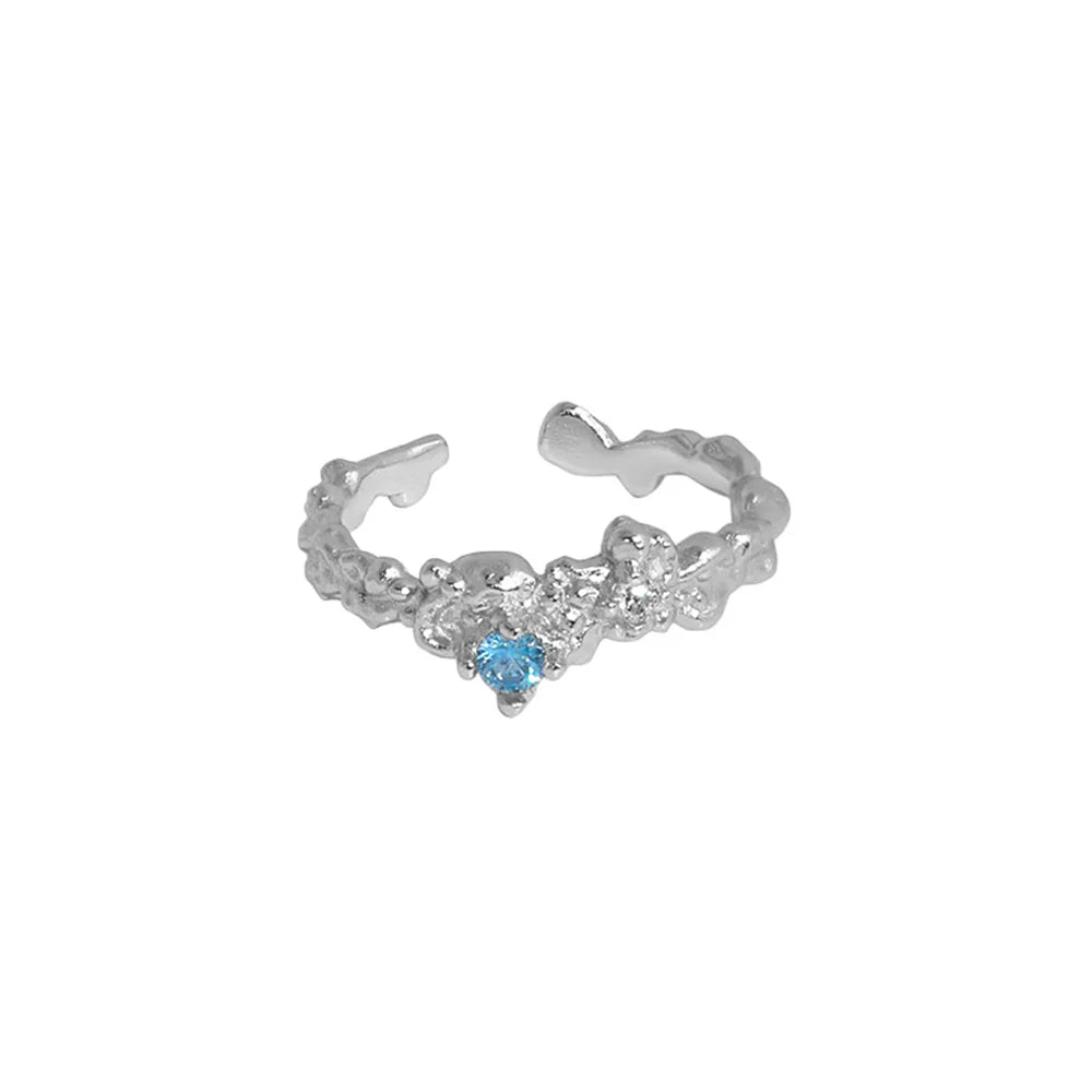 2024 Acme New Arrival Creative Charming Colorful Diamond Rings Jewelry  S925 Sterling Silver for Woman Girls Design