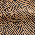 Zebra Skin Printing PU Faux Leather Fabric Roll/Sheet for Making Bag Tote Costumes