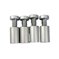 Professional Manufacture Direct Sales Satin Finished Aluminum Sign Wall Fasteners 13*25 Acrylic House Sign Satin Fasteners