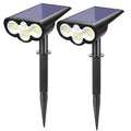 Solar Motion Sensor Light 39LED Solar Landscape Spotlight IP65 Waterpoof Outdoor Solar Garden Light for Yard and Walkway