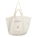 Customized Eco-friendly Natural Cotton Canvas Shopping Tote Bag Big Capacity Double Handles Screen Printed Logo for Promotional
