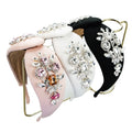 LC202312221 Wholesale Fashion Latest Trendy Women Fancy Rhinestone Hairband
