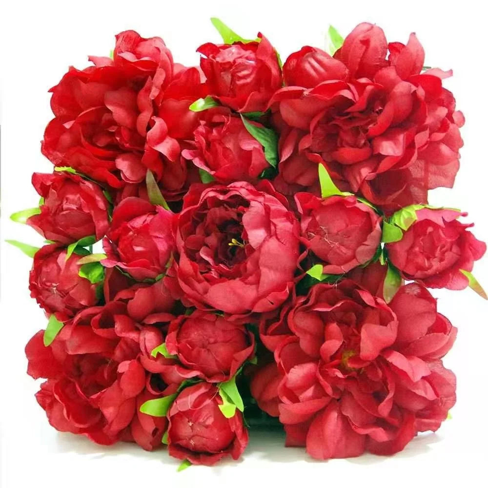 2026 Hot Sale Decorative 25*25cm Fabric Flower