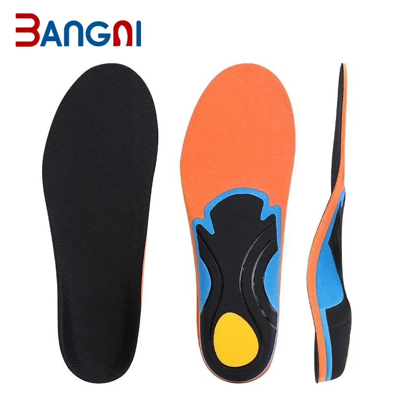Bangni New Breathable Mesh TPU EVA Cushion Inner Sole Sport Insoles for Running