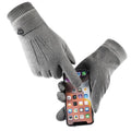 Men's Winter Warm Gloves Hand Warmer Touchscreen Texting Fleece Lined Windproof Driving Gloves