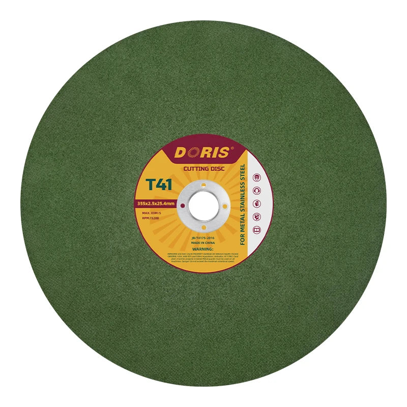 High Quality Doris Super Thin High Hardness Long Life Cutting Disc Wheel 4-9 Inch 100mm Diameter OEM Customizable Cut-off Wheel