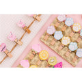 10 Pcs/pack Cute Fruit Animal Ice Cream Wooden Tags Wedding Party Message Folder Card Photo Holder School Office Supplies