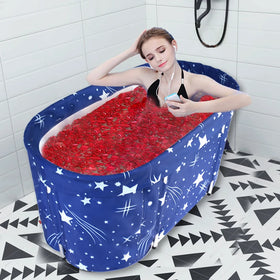 Wholesale Popular Comfortable Freestanding Portable Bathroom Foldable Bathtub for Adults