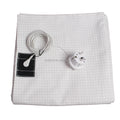 CONDUCTIVE 10%Silver Organic Cotton Earthing Bed Flat Sheets Grounded