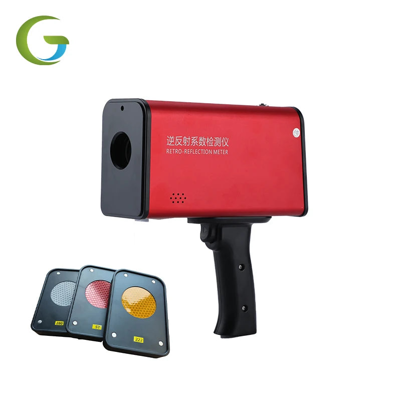 Traffic Sign Vertical Retroreflectometer Accurate Data Customized LOGO