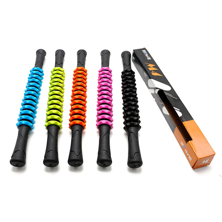 M4 Yoga Therapeutic Body Massage Tools Muscle Fascia Roller Stick for Arms Legs and Back Recovery