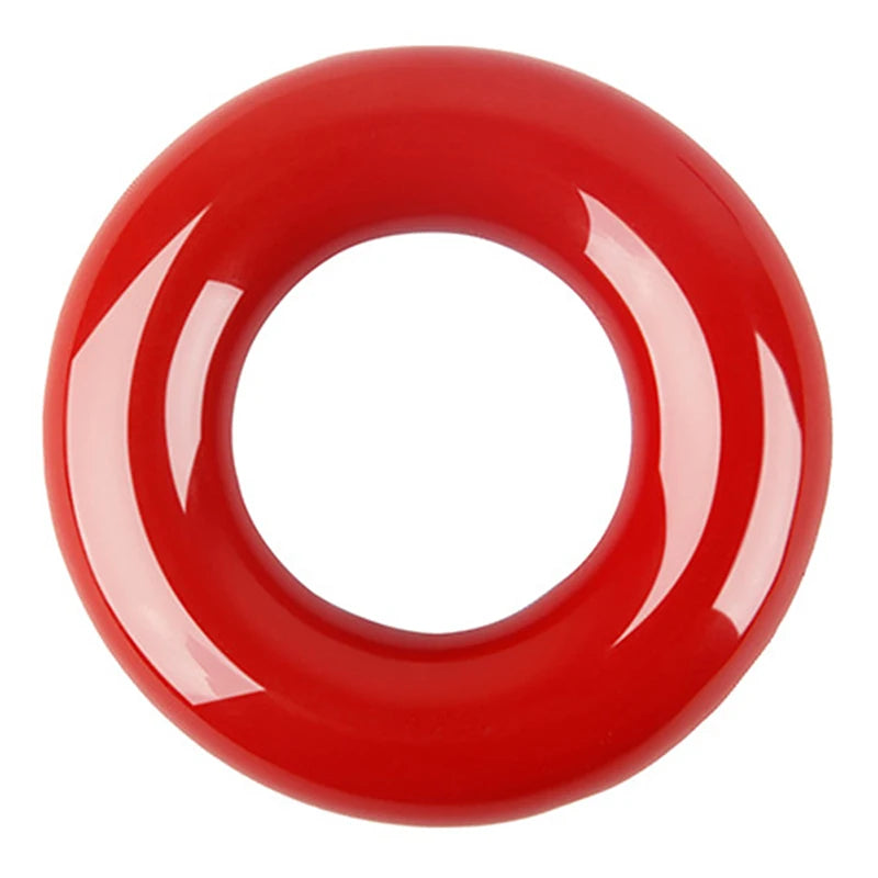 Wholesale Black Red Rubber Golf Club Weight Ring Swing Trainer Ring for Golf Practice Warm-up Training