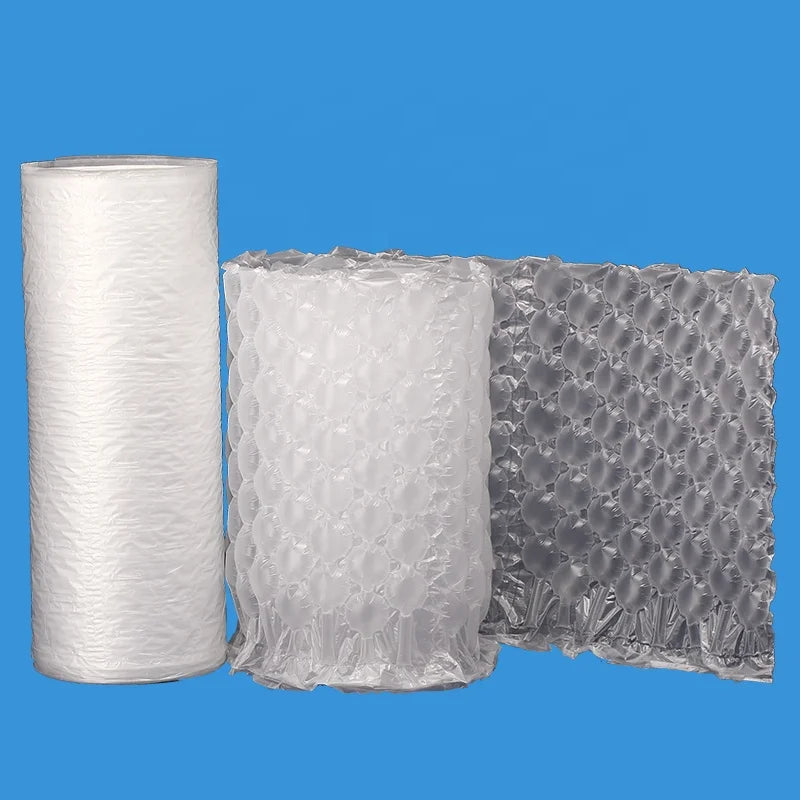 Warehouse Wrap Roll Pillow Bag Inflatable Packaging Film Air Bubble Cushion Protective Film HDPE Material Shock-proof Clear