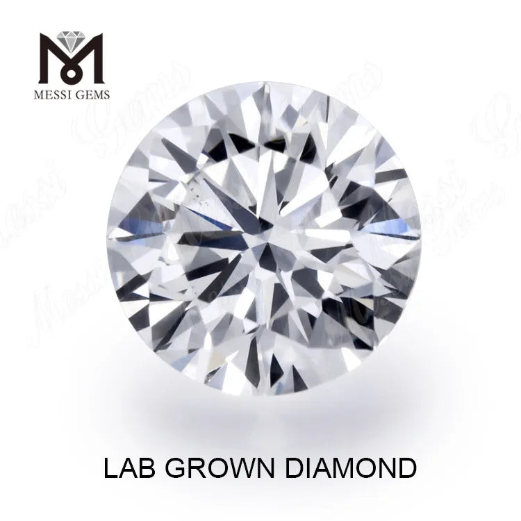 Messi Gems Wholesale Price 0.3CT 0.5CT D VS1 White Synthetic Lab Grown Loose Hpht Diamond