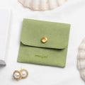 Personalized Jewelry Packaging Bag Custom Logo Envelope Microfiber Pouch Jewelry Packaging Box with Custom logo