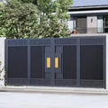 High Quality Modern Automatic Aluminum Alloy Villa Courtyard Entrance Gates with Waterproof and Durable Design