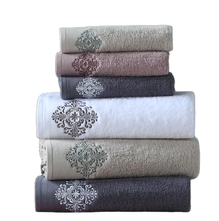 Wholesale Luxury Strong Absorption 100% Cotton Terry Luxury Bath Towel Hotel Towels Face Hand Towel