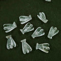 Huiying Wholesale Hand Carved Gemstone Angel Crystal Animal Figurine 1.5 Inch Clear Quartz Carving Crafts