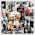50Pcs Famous Rapper Eminem Die Cut Graffiti Stickers for Laptop Skateboard Bottle Waterproof Hip Hop Stickers