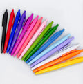 Wholesale Cheap Promotional Plastic Ballpoint Pen Custom Logo Low Price Advertising Business Hotel Animal Design 0.5mm Tip Black