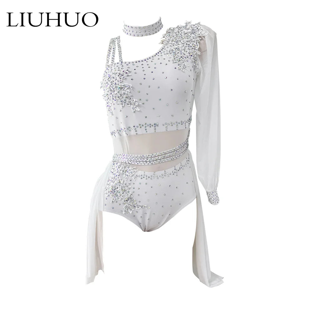 LIUHUO Jazz Clothing Customized Artistic Gymnastics Costume Skills for Figure Skating Professional Performance