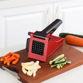 Manual French Fry & Potato Chipper Stainless Steel Onion Cutter Dicer for Home Use