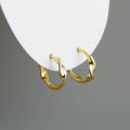 High Quality New Fashion Simple Design S925 Sterling Silver Jewelry Hoop Earrings Women EH1231