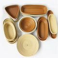 Food Grade Custom Size 20*8 cm PP Rattan Fermentation Basket Bread Proofing Basket