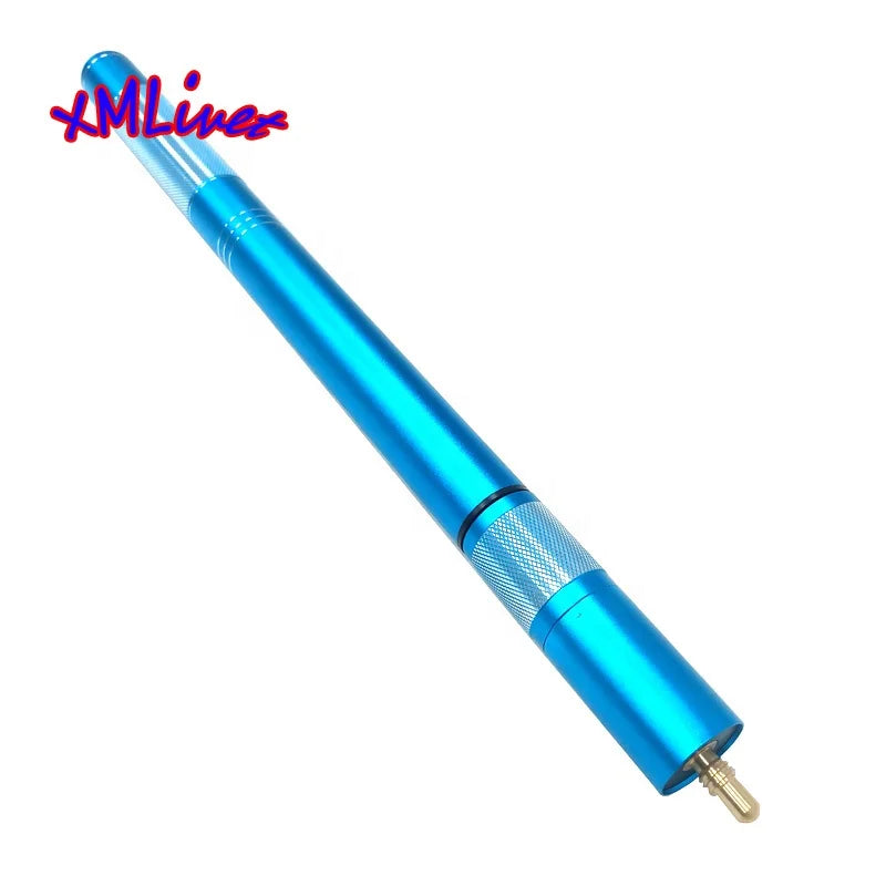 Xmlivet New 17inch Blue Aluminum Alloy Snooker Pool Cue Telescopic Extensions for Master Joint Extender Billiard Accessories