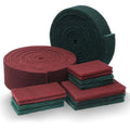 Scouring Pad Rolls 320 Grit 180 Grit 240 Grit Nylon Fiber Alumina Abrasive for Polishing Cleaning OEM ODM OBM