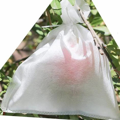 Eco Friendly Anti-UV Breathable Waterproof PP Spunbond Nonwoven Guava Pomegranate Protective Covering Paper Bag for Wax