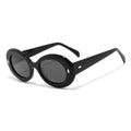 GLT6677 Retro Oval Ladies Acetate Eyeglasses Trending Polarized Sunglasses 2025