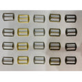 Wholesale 20mm High Quality Strap Slider Zinc Alloy Metal Adjustable Tri-glide Buckle for Hat