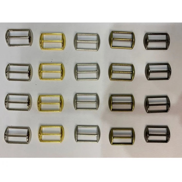 Wholesale 20mm High Quality Strap Slider Zinc Alloy Metal Adjustable Tri-glide Buckle for Hat