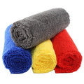 Zhouwen 350GSM Eco-Friendly Microfiber Edgeless Towel Thick Scratch-Free Professional Cleaning Wipe Rags Cars Polishing Cloth