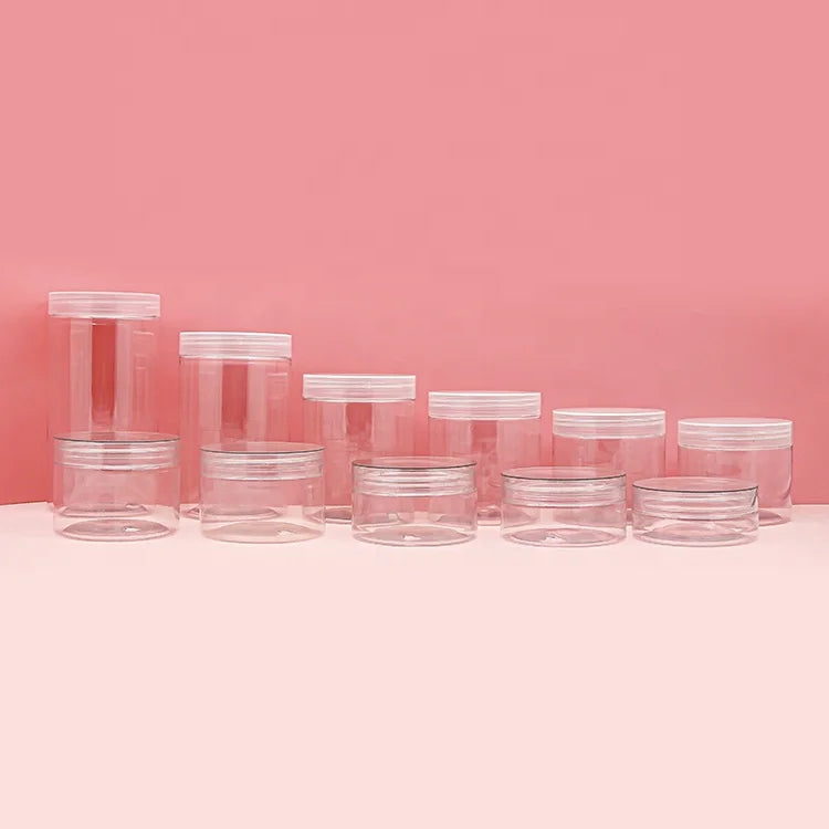 Food Jar Wholesale with Different Lids Eye Cream Bottle Plastic Bottle Containers Bottle Custom Large Capacity Packaging Plastic
