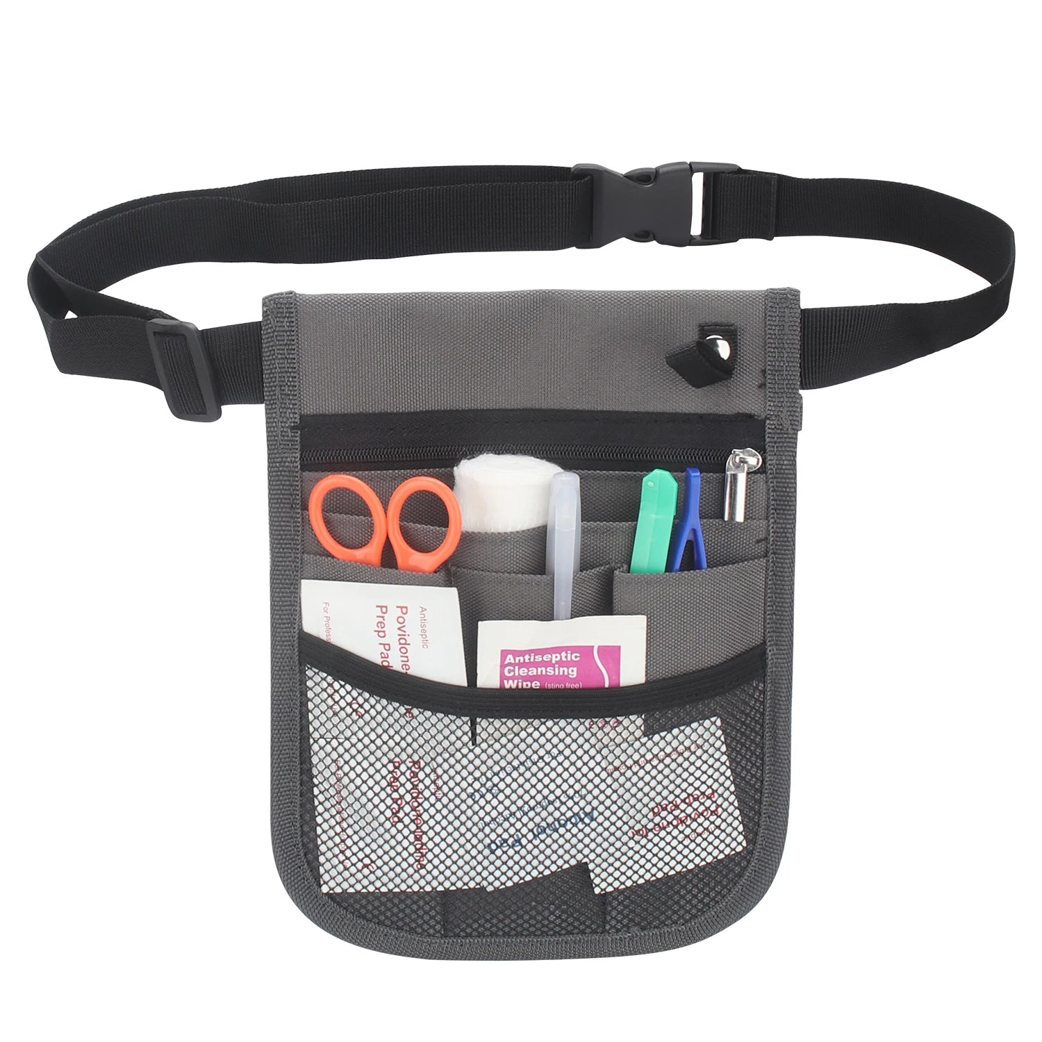 Custom Logo Waist Belt Organizer Nurse Fanny Pack Zipper Closure Utility Bags